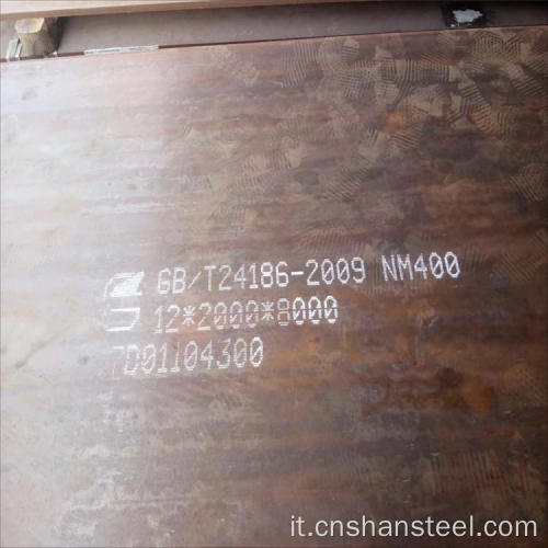 10 mm 500 AR550 Temperaturenne13 Piatta in acciaio resistente all'usura